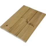 MajaTrade PATIO Classic fertige Terrasse 2 × 2, Hochdruckimpgräniertes Holz