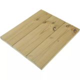 MajaTrade PATIO Classic fertige Terrasse 2 × 2, Hochdruckimpgräniertes Holz